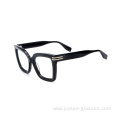 New Trendy Big Lenses Cat Eye Full Rim Acetate Optical Frames Glasses